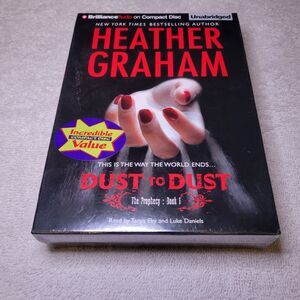Prophecy Series Book 1: Dust to Dust by Heather Graham 2010 CD Audio Book Sealed